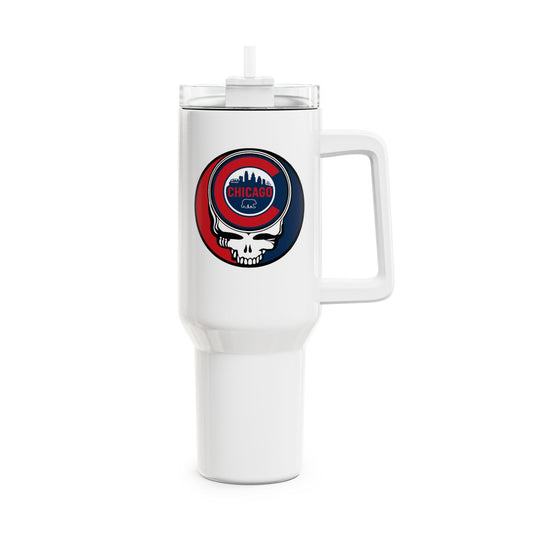 Chicago Cubs "Fat Man" Tumbler,  Double Insulated 40oz Travel Mug