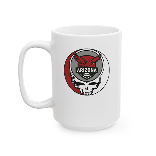 Arizona Cardinals Stealie Ceramic Coffee Mug - 15ounce - NFL