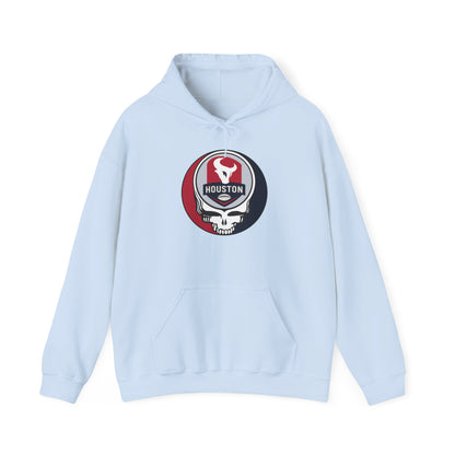 Houston Football Stealie Grateful Dead Hoodie - NFL