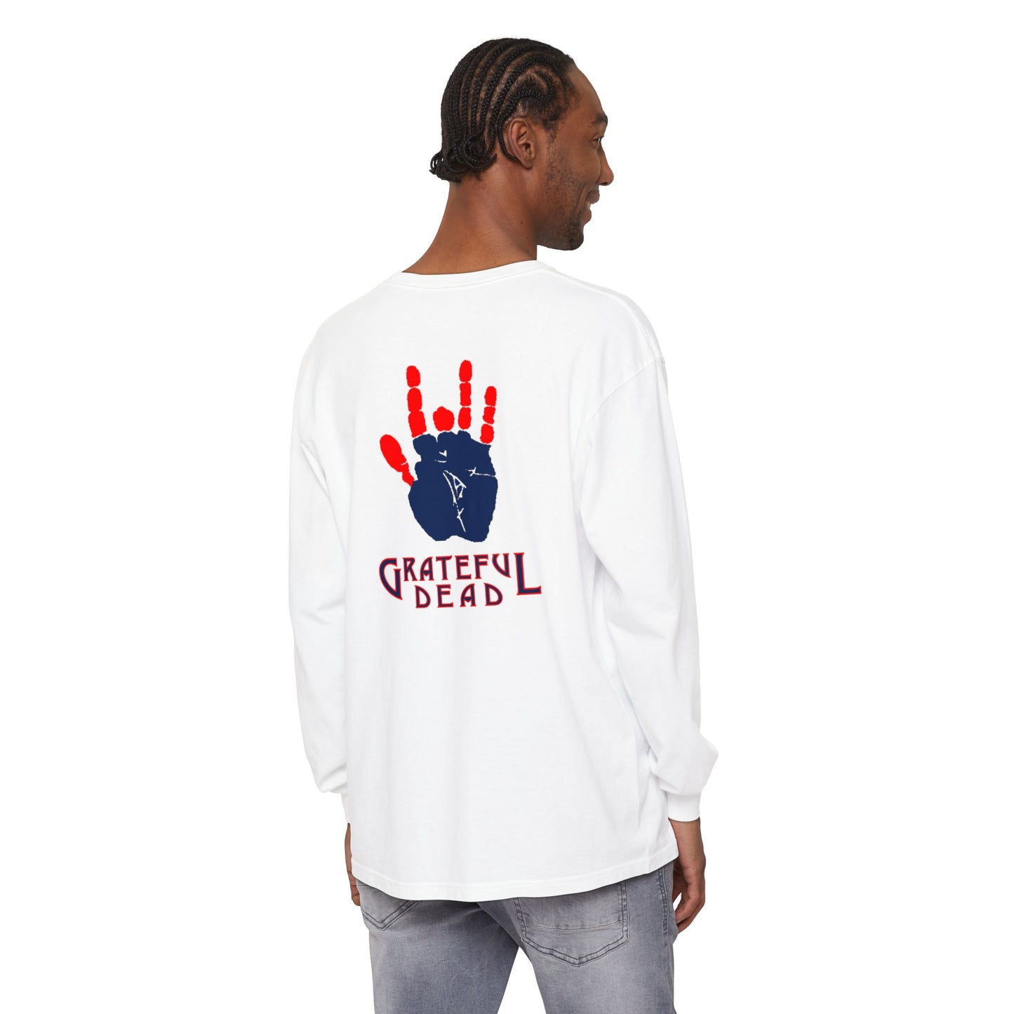 Jerry's Hand Two-Sided Vineyard Collection Garment-dyed Long Sleeve T-Shirt
