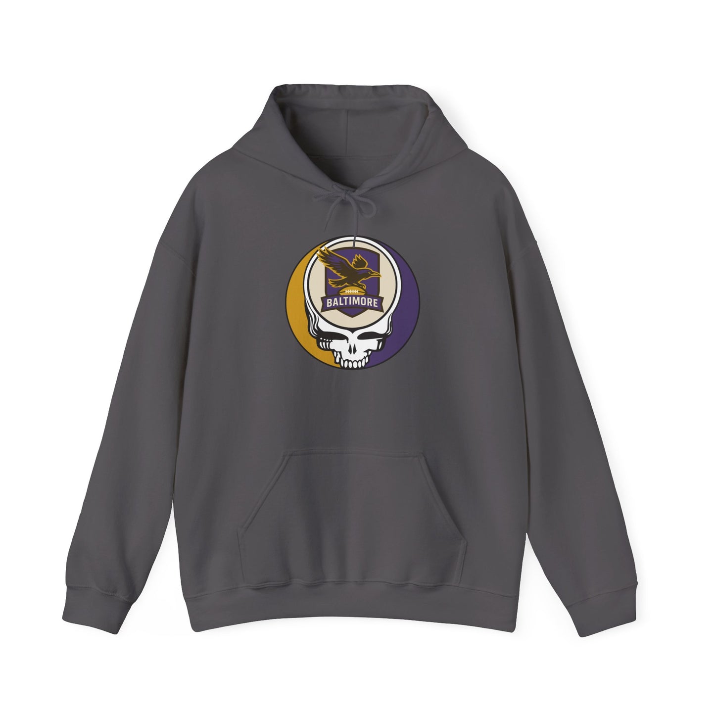 Baltimore Football Stealie Grateful Dead Hoodie - NFL