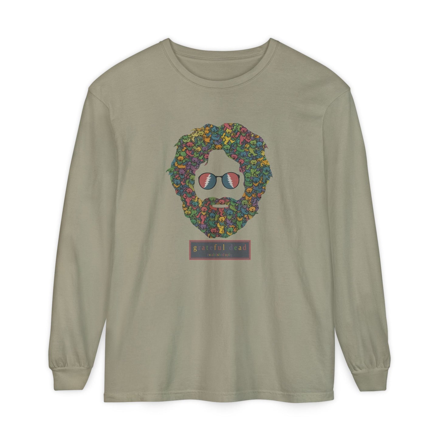 Dancing Bears Jerry Vineyard Collection Garment-Dyed Long Sleeve