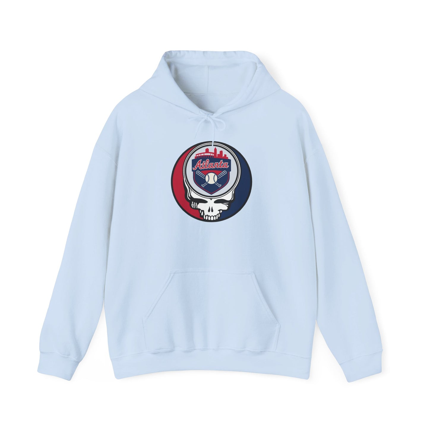 Atlanta Braves Grateful Dead Unisex Heavy Blend Hoodie - Hooded Sweatshirt