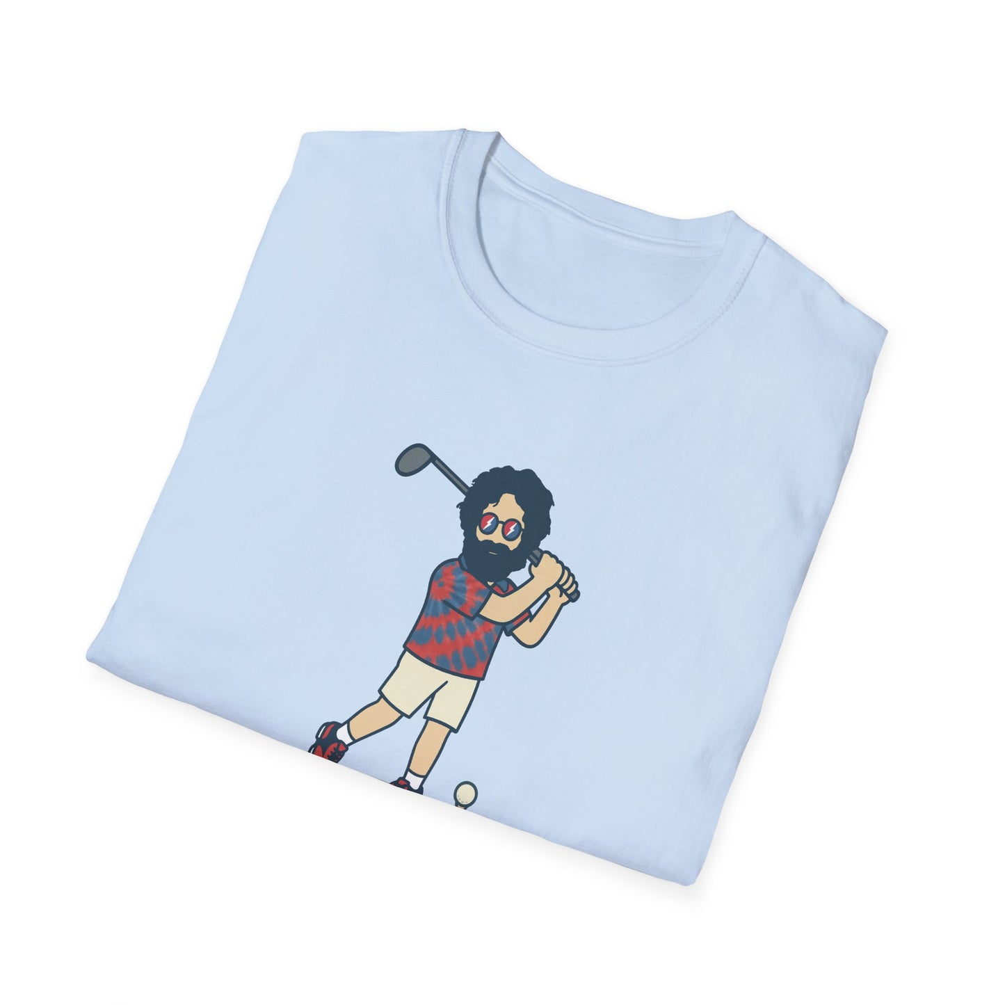 Golfin' Jerry - Life is dead. Grateful Dead TShirt