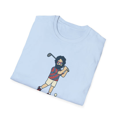 Golfin' Jerry - Life is dead. Grateful Dead TShirt
