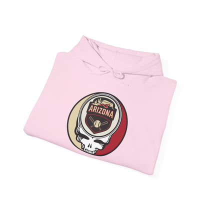 Arizona Diamondbacks Grateful Dead Unisex Heavy Blend Hoodie - Hooded Sweatshirt