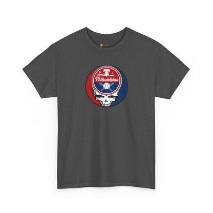 Philadelphia Phillies Grateful Dead Steal Your Face T-Shirt - MLB