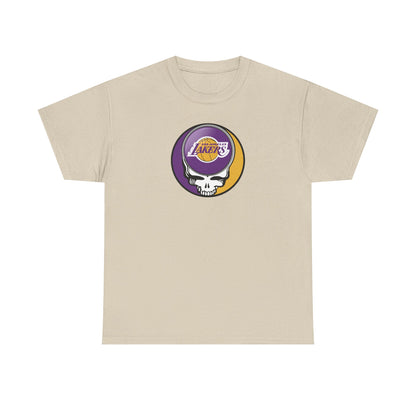 Los Angeles Lakers Grateful Dead Steal Your Face T-Shirt - NBA