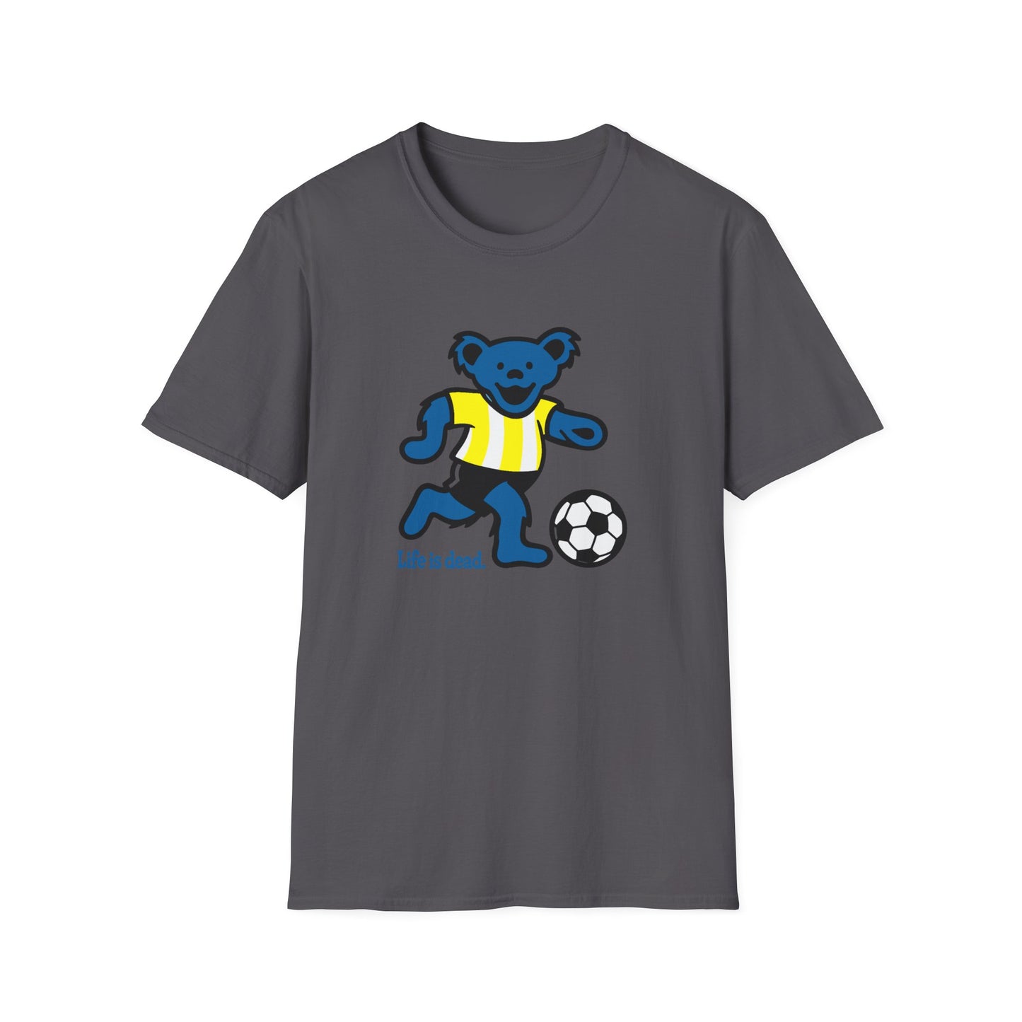 Futbol Bear - Life is dead. Grateful Dead TShirt