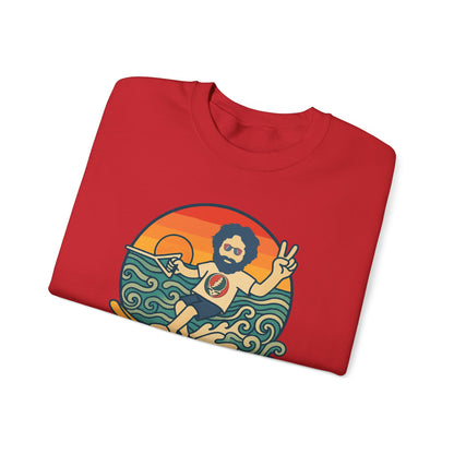 Waterskiin' Jerry Life is dead. Crewneck Sweatshirt