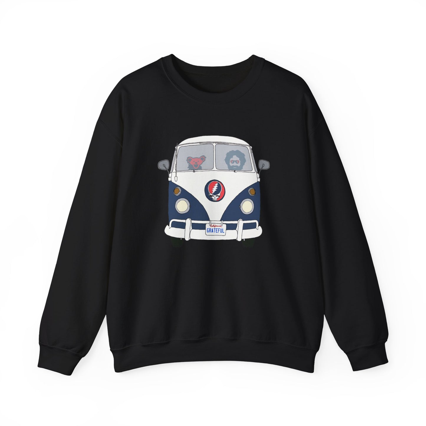 Jerry's Takin' The Bus Life is dead. Crewneck Sweatshirt