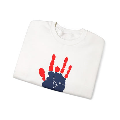 Jarry's Hand | Life is dead. Crewneck Sweatshirt