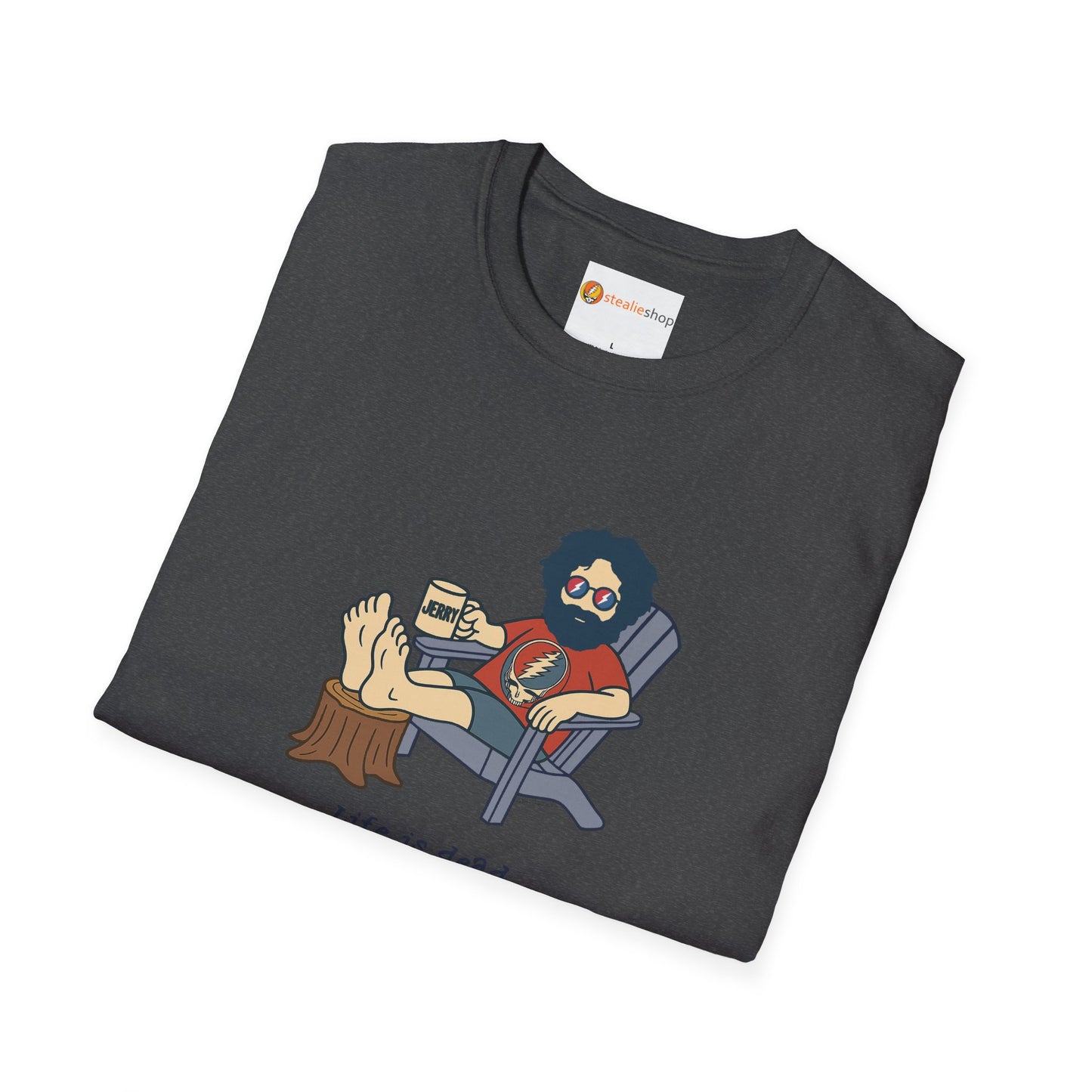 Grateful Dead - Life is dead. Adirondack Jerry T-Shirt