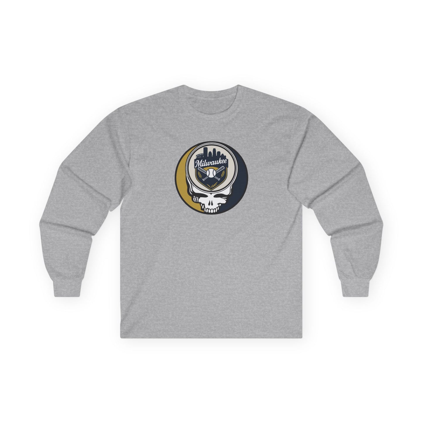 Milwaukee Brewers Classic Stealie Long Sleeve Tee - MLB