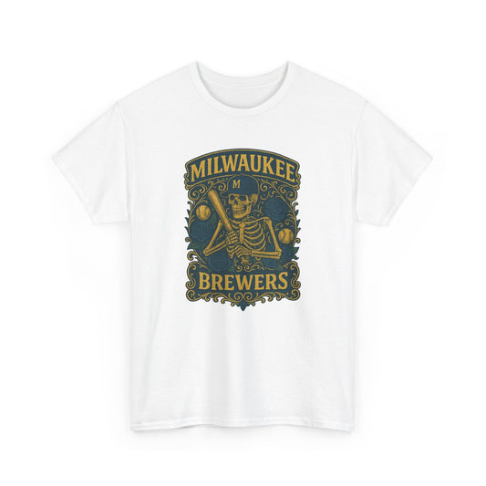 Milwaukee Brewers Retro Poster Art T-shirt