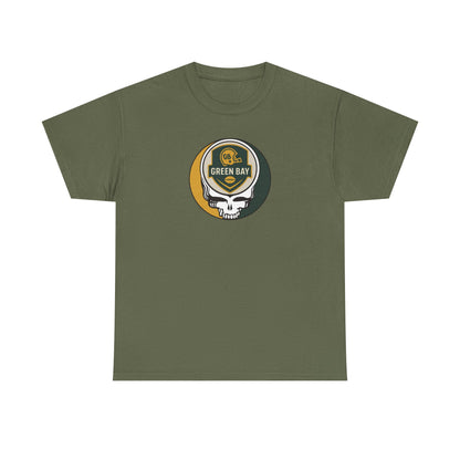 Green Bay Packers Stealie Grateful Dead Steal Your Face T-Shirt - NFL
