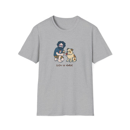 Jerry and Frank are Sharin' - Life is dead. Grateful Dead TShirt