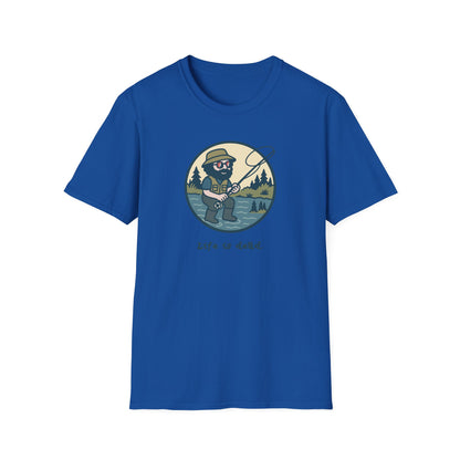 Fly Fishin' Jerry - Life is dead. Grateful Dead TShirt