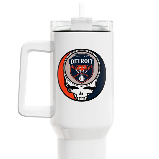 Detroit Tigers "Fat Man" Tumbler,  Double Insulated 40oz Travel Mug