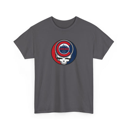 Chicago Cubs Grateful Dead Steal Your Face T-Shirt - MLB