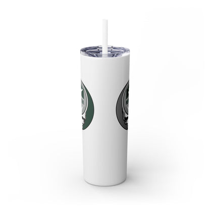New York Football Skinny Tumbler with Straw, 20oz - NFL