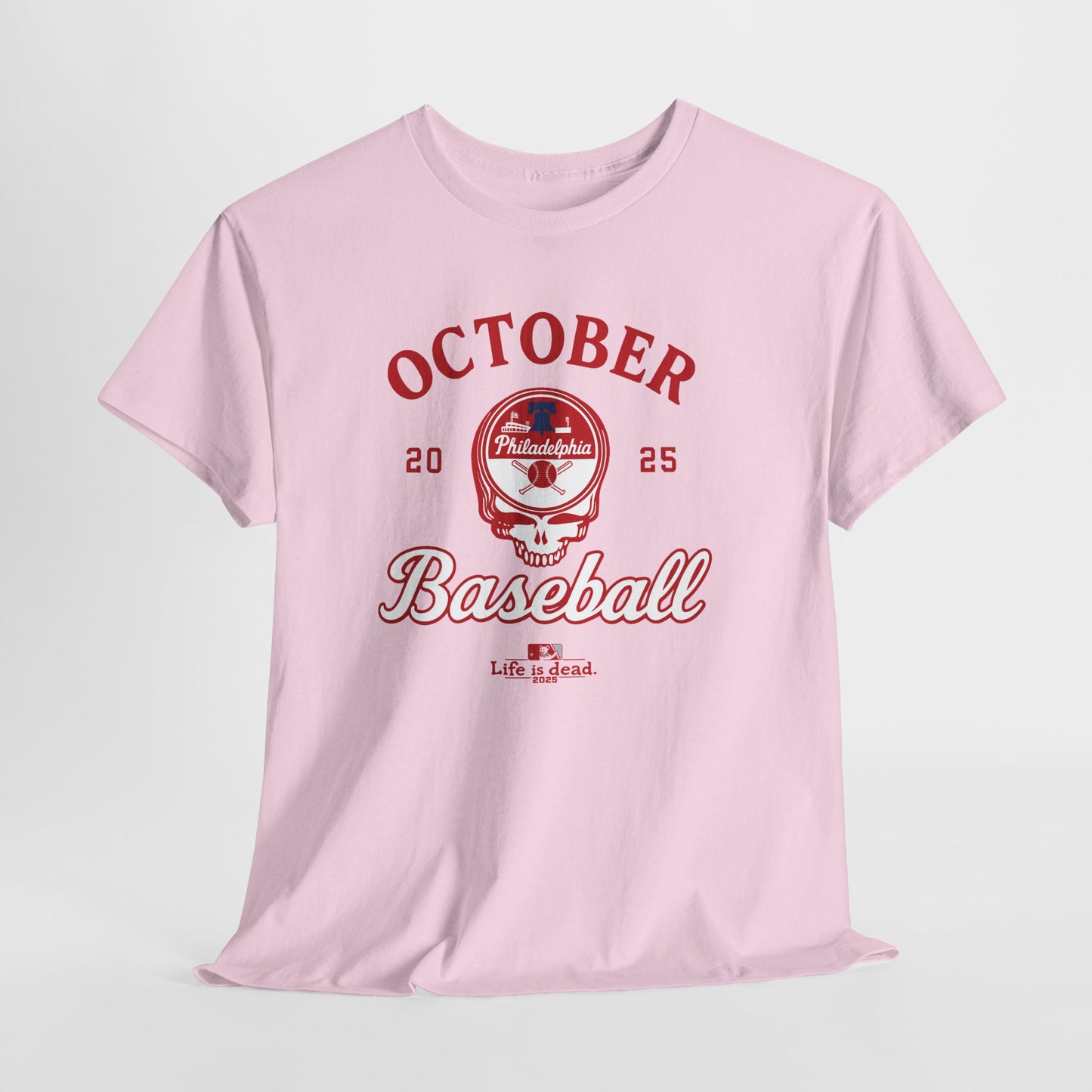 Philadelphia Phillies Playoffs 2025 Stealie Grateful Dead Tshirt