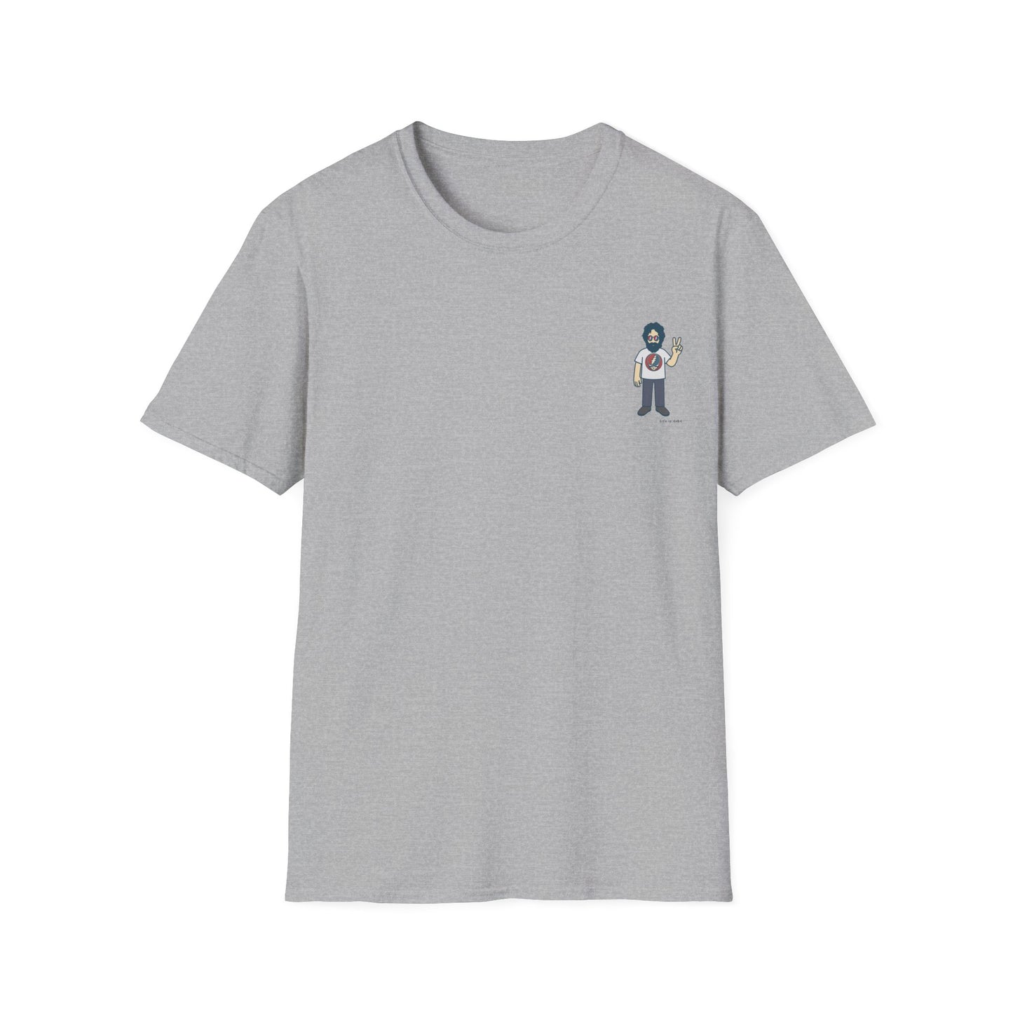Peace Lovin' Jerry - Life is dead. Grateful Dead TShirt