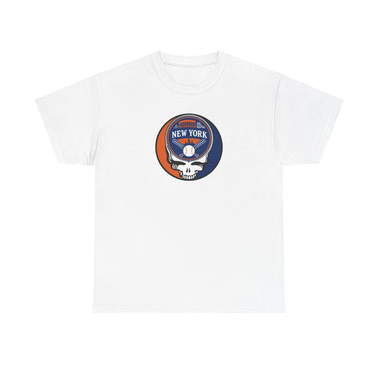 New York Mets Classic Stealie / Dancing Bear Two-Sided T-Shirt - MLB