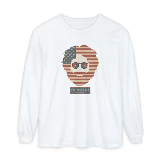Stars & Stripes Jerry Vineyard Collection Garment-Dyed Long Sleeve