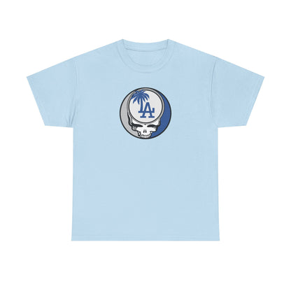 Los Angeles Dodgers Grateful Dead Steal Your Face T-Shirt - MLB