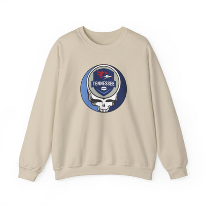 Tennessee Football Grateful Dead Stealie Crewneck Sweatshirt - NFL