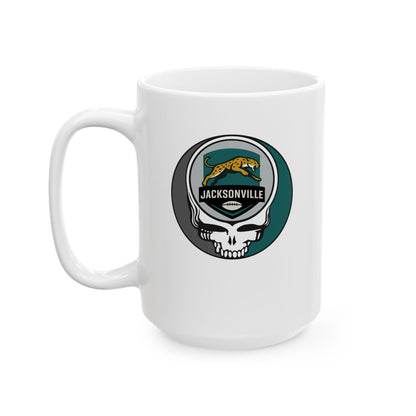 Jacksonville Football Stealie Ceramic Coffee Mug - NFL