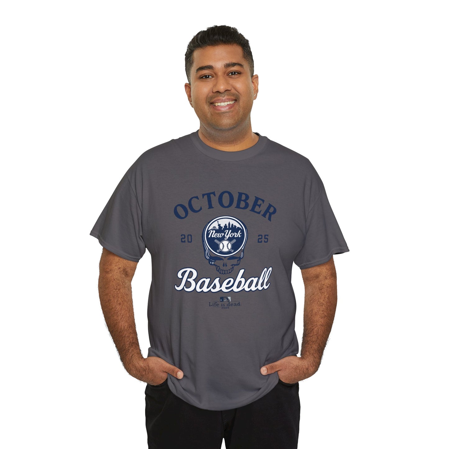 New York Yankees Playoffs 2025 Stealie Grateful Dead Tshirt