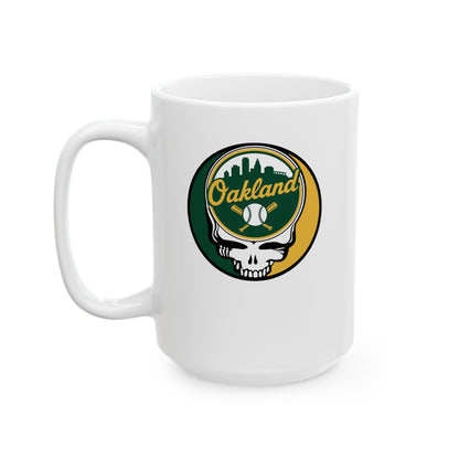Oakland A's Stealie Ceramic Mug - MLB