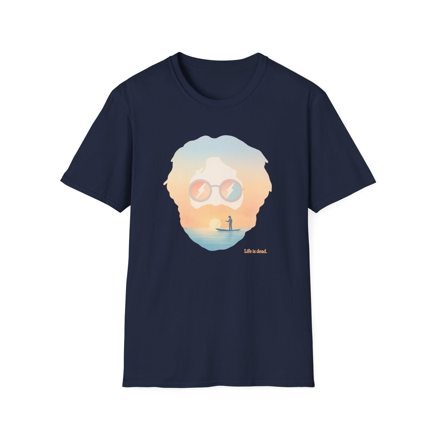 Beach Vibes Jerry Life is dead. T-Shirt