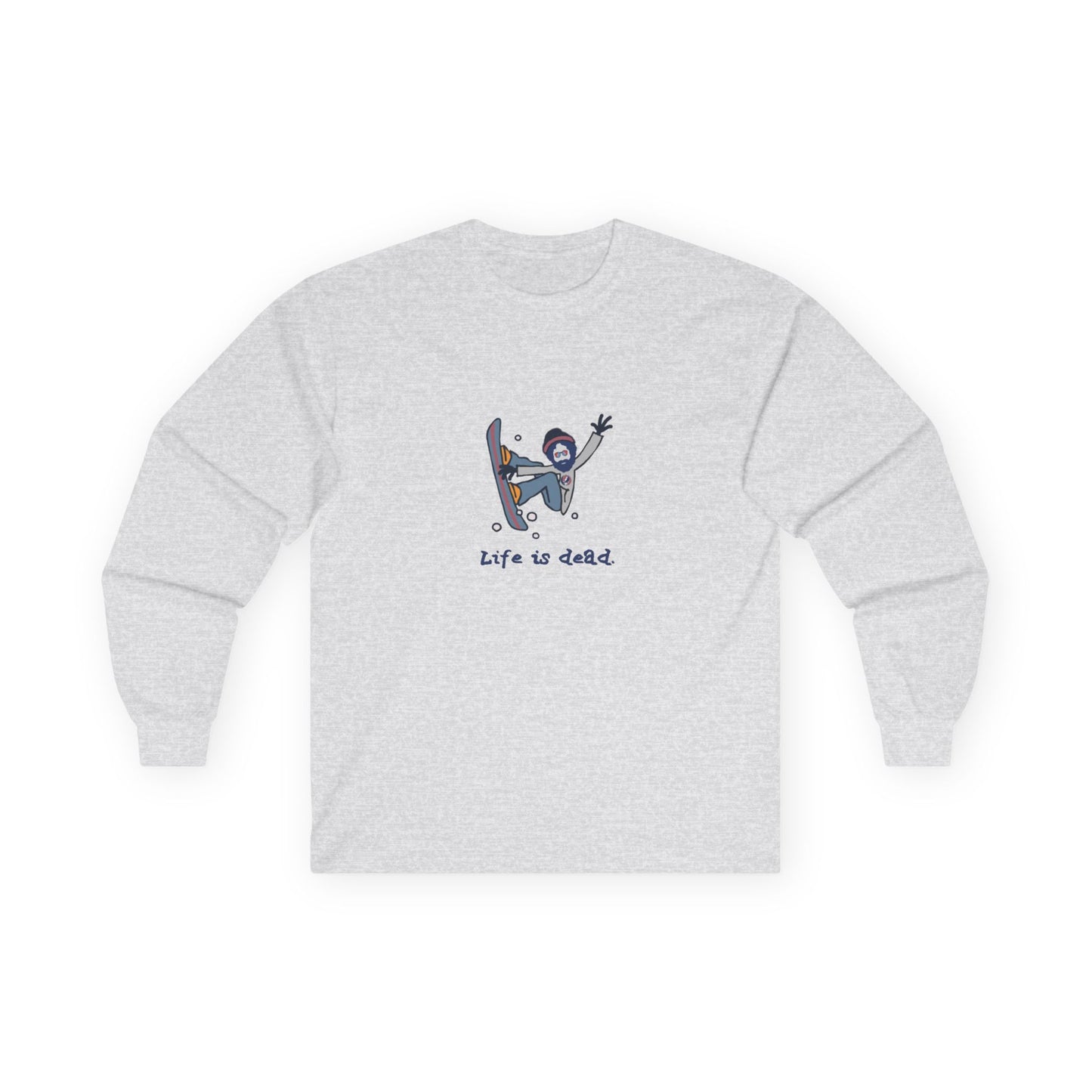 Life is dead. Shredding Jerry - Grateful Dead Long Sleeve Tee