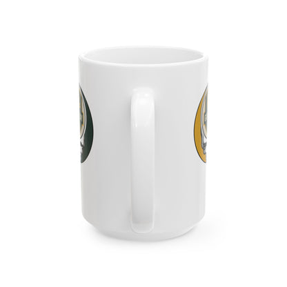 Green Bay Football Stealie Ceramic Coffee Mug - NFL