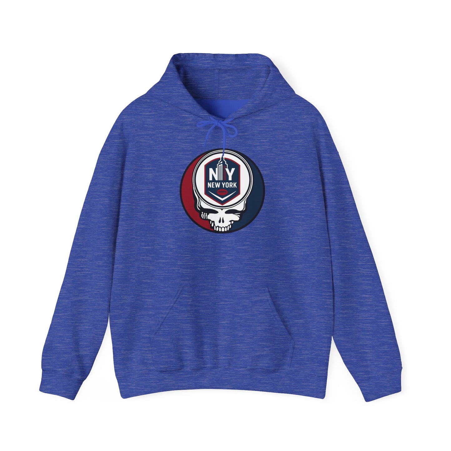New York Football Stealie Grateful Dead Hoodie Sweatshirt - NFL