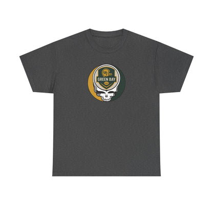 Green Bay Packers Stealie Grateful Dead Steal Your Face T-Shirt - NFL