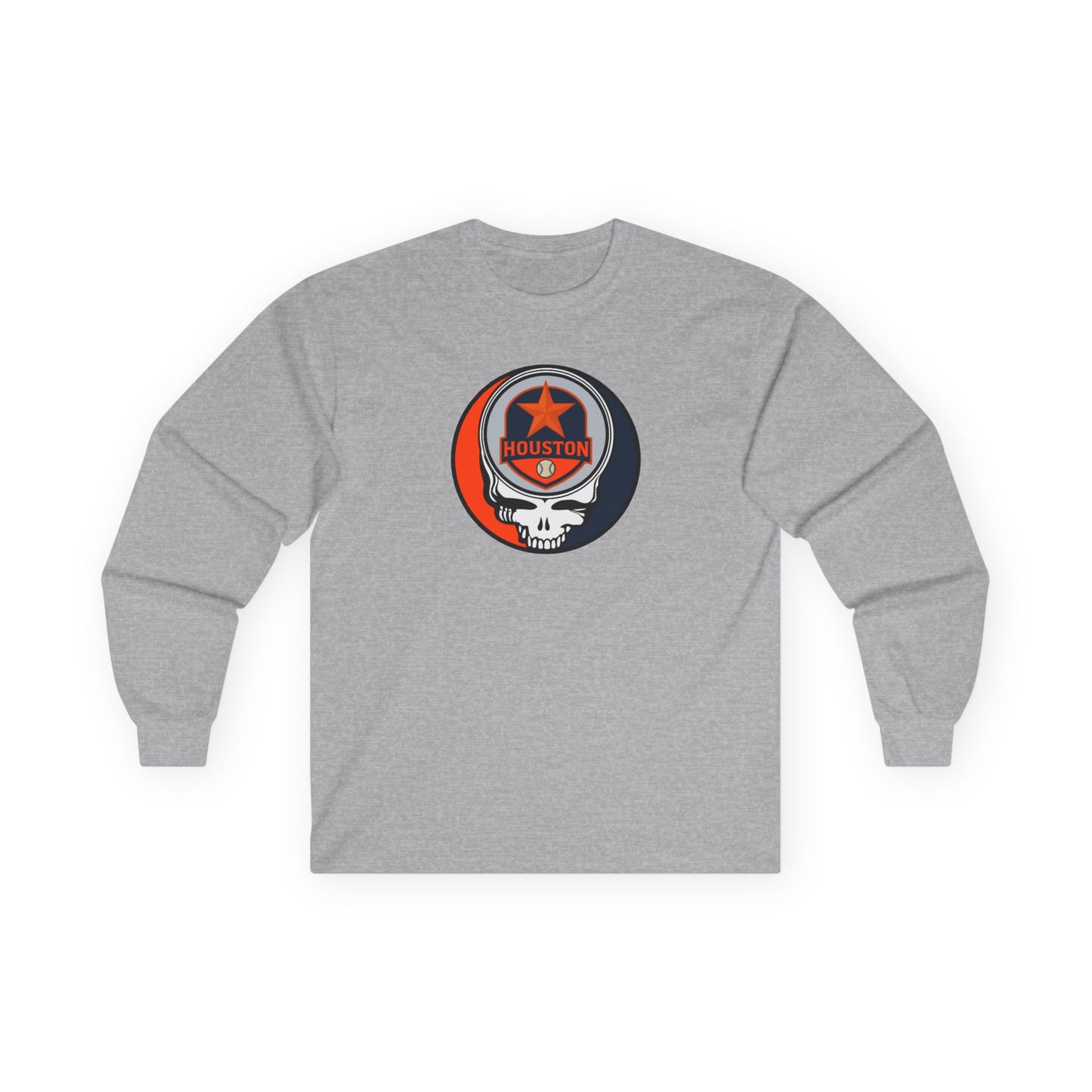 Houston Astros Classic Stealie Long Sleeve Tee - MLB