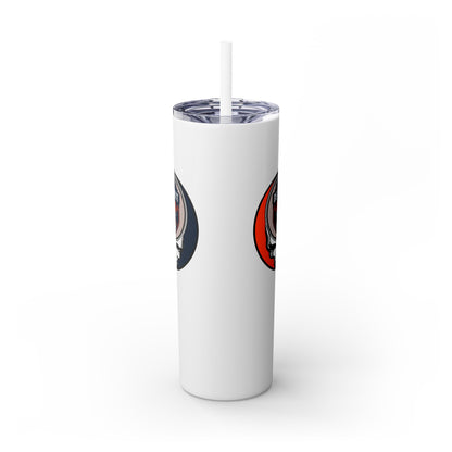 Detroit Tigers Stealie Skinny Tumbler with Straw, 20oz