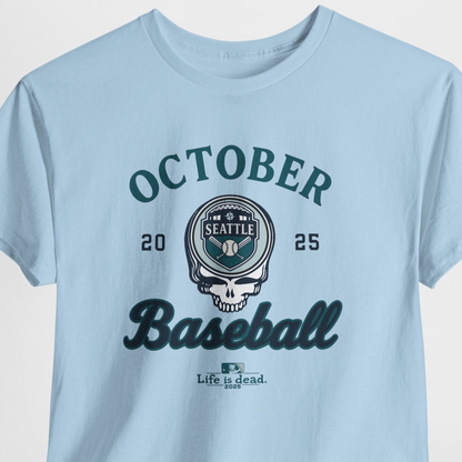 Seattle Mariners Playoffs 2025 Stealie Grateful Dead Tshirt