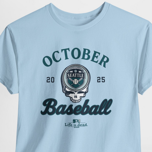 Seattle Mariners Playoffs 2025 Stealie Grateful Dead Tshirt