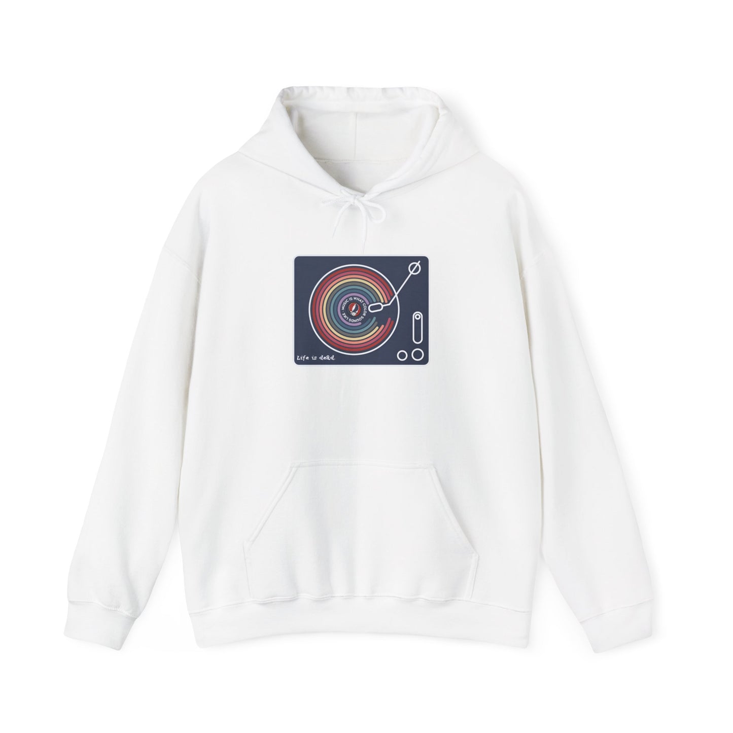 Life is dead. 'Music Is What Colors Sound Like' Grateful Dead Unisex Hoodie