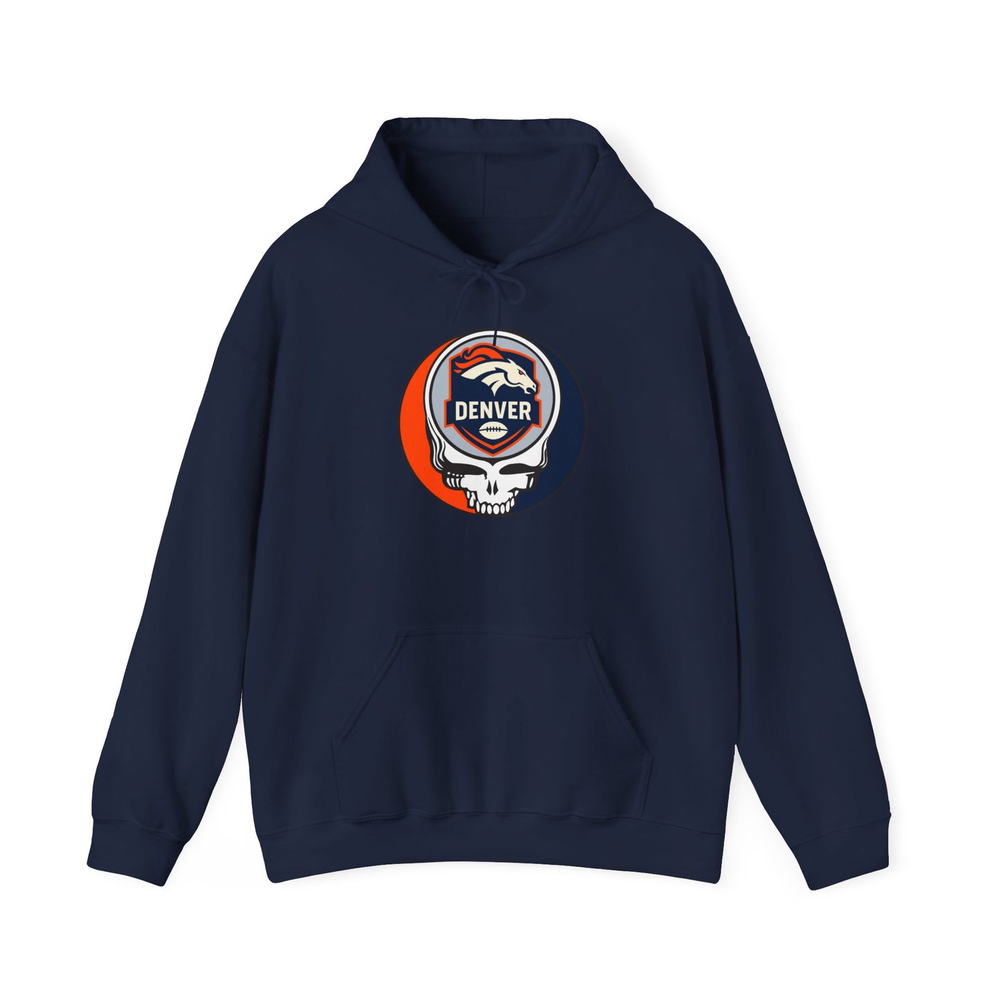 Life is dead. Grateful Grateful Gridiron Collection Denver Football Stealie Hoodie