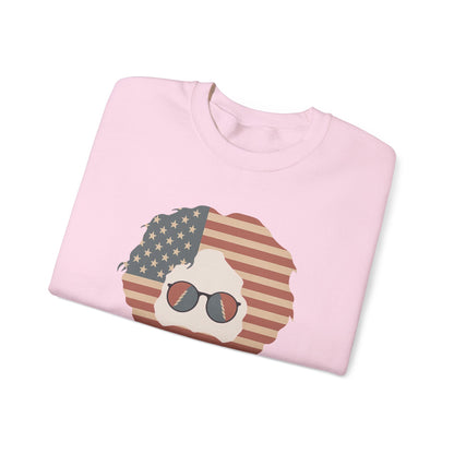 Stars & Stripes Jerry | Life is dead. Crewneck Sweatshirt