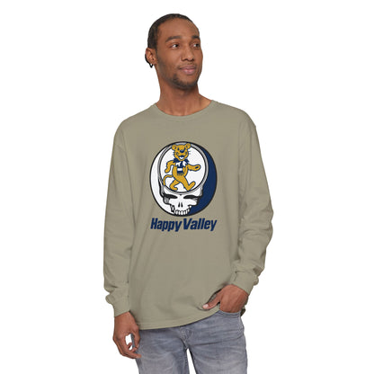 Happy Valley Stealie | University Collection Garment-Dyed Long Sleeve T-Shirt
