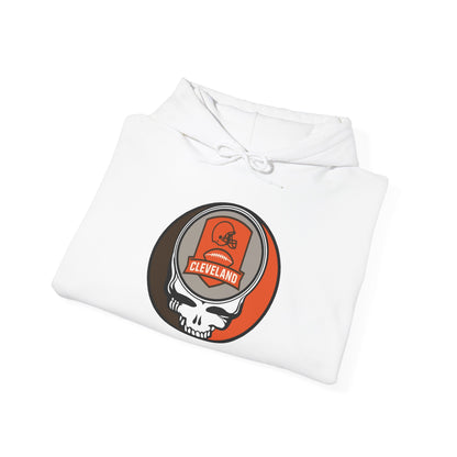 Cleveland Football Stealie Grateful Dead Hoodie - NFL