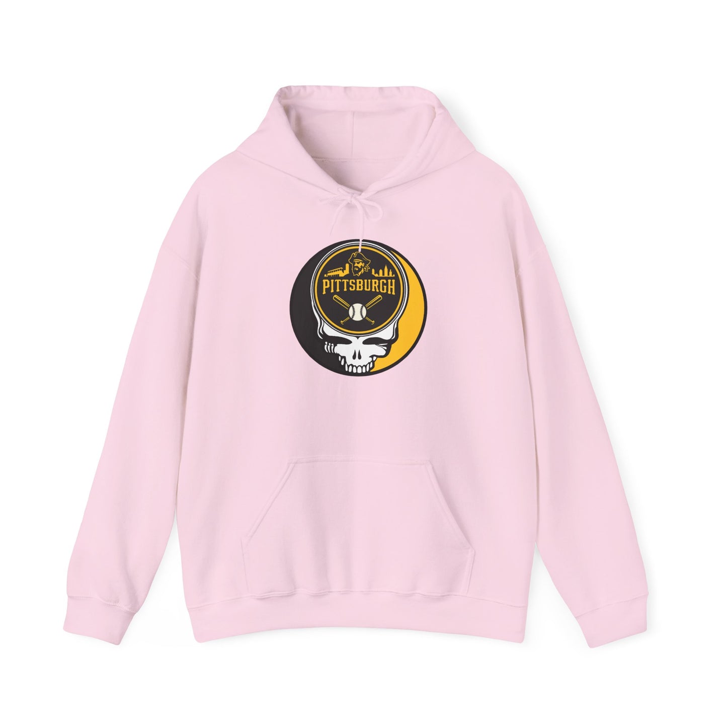 Pittsburgh Pirates Grateful Dead Unisex Heavy Blend Hoodie - MLB