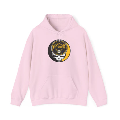 Pittsburgh Pirates Grateful Dead Unisex Heavy Blend Hoodie - MLB